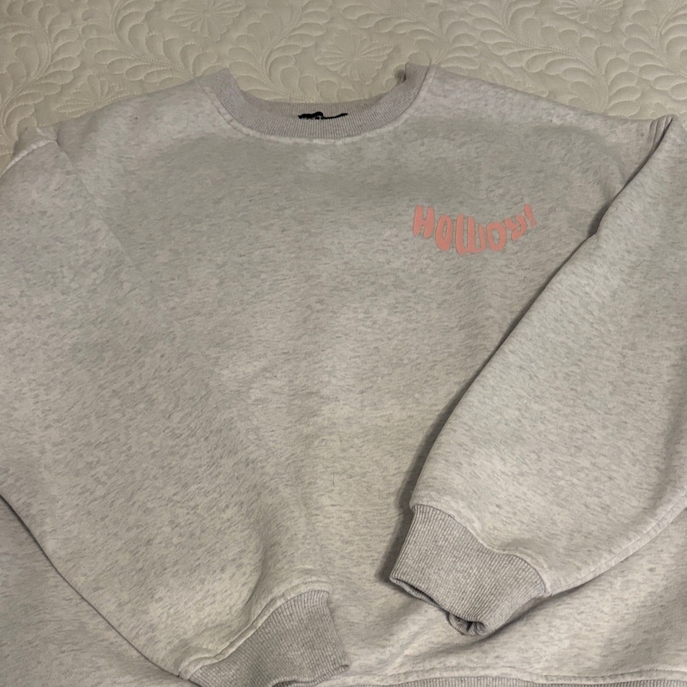 Kittenish Cream & Pink Cowboy Boots and Hat Graphic Sweatshirt - Picture 3 of 4